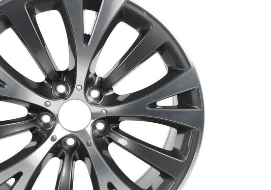 Llantas de aleación 19" Y-Spoke 315 spacegrau OEM 36116788703 para BMW F07, F07N, F01, F01N, F02, F02N, F04. Original BMW.