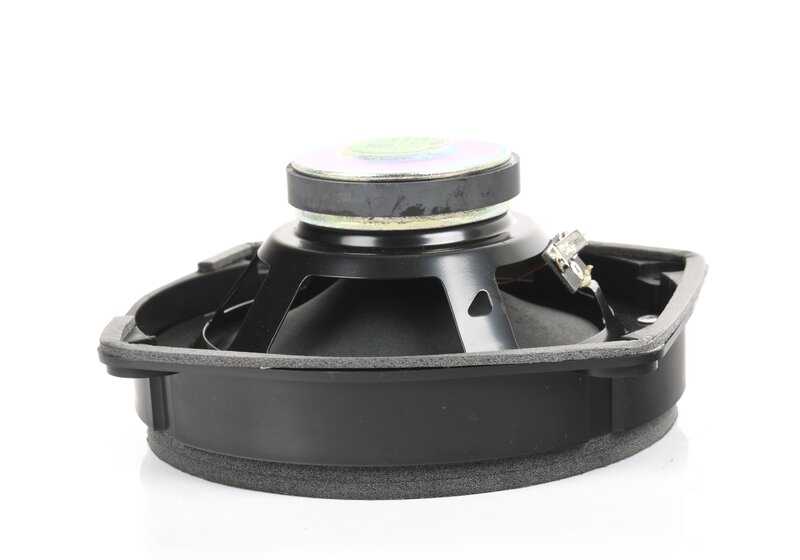 Altavoz trasero sistema estéreo OEM 65133451767 para MINI R52. Compatible con One, Cooper y Cooper S (2004-2008). Repuesto original MINI. Ideal si no te funciona el altavoz trasero o suena mal.