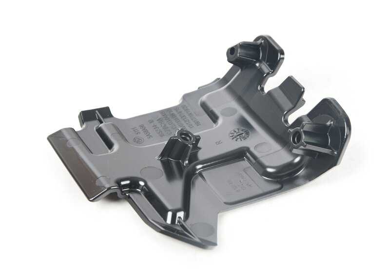 Adaptador splitter derecho OEM 51115A58A96 para BMW X2 U10. Pieza original BMW.