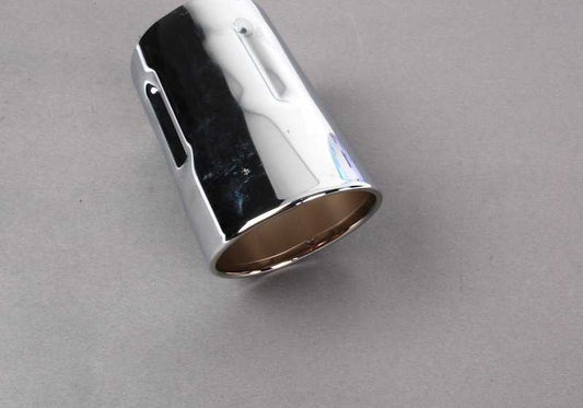 Embellissement d'échappement chromé pour BMW E85 (OEM 82120151089). BMW d'origine