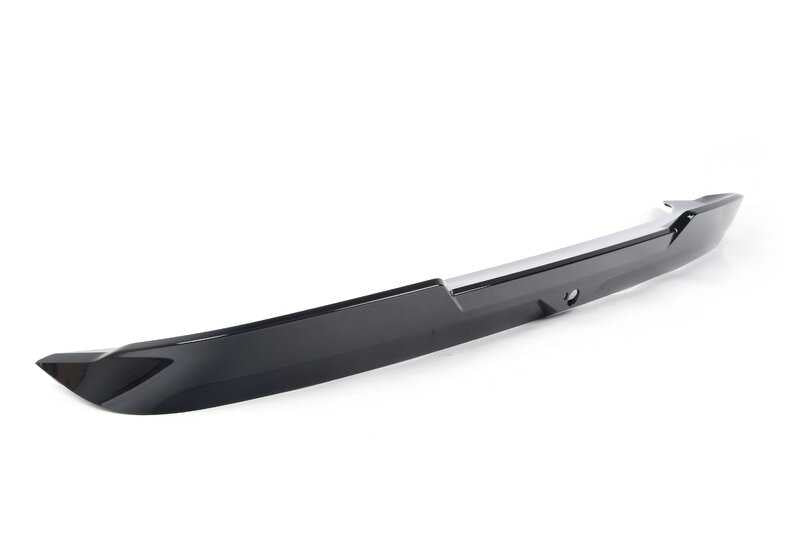 Spoiler per Trunk OEM 51625A310E6 per BMW X2 U10. Colore nero (Schwarz 2), miglioramento estetico e aerodinamico. BMW originale.