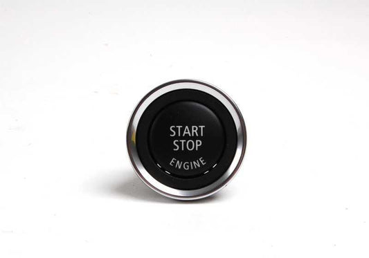 Start-/Stoppschalter OEM 61319146356 CHROM PERLGRAU für BMW E92, E93, E92 LCI, E93 LCI. Original BMW.