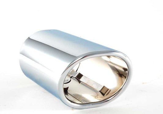 OEM Rear Exhaust Trim 18307534036 for BMW 5 Series E60, E60 LCI, E61, E61 LCI. Genuine BMW.