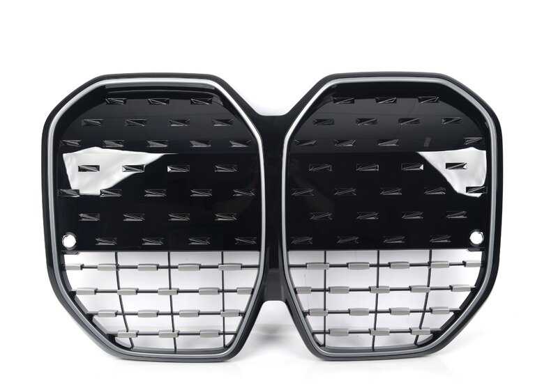 Rejilla frontal negra OEM 51139463247 para BMW G26. Original BMW.