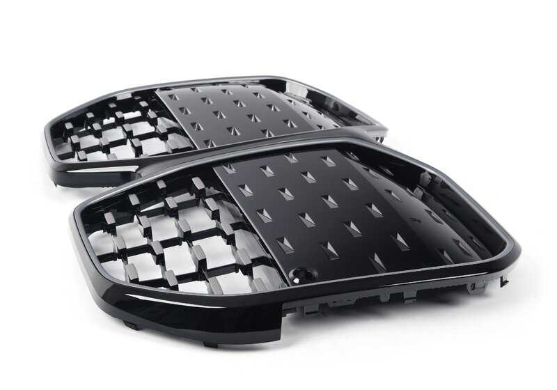 Rejilla frontal negra OEM 51139463247 para BMW G26. Original BMW.