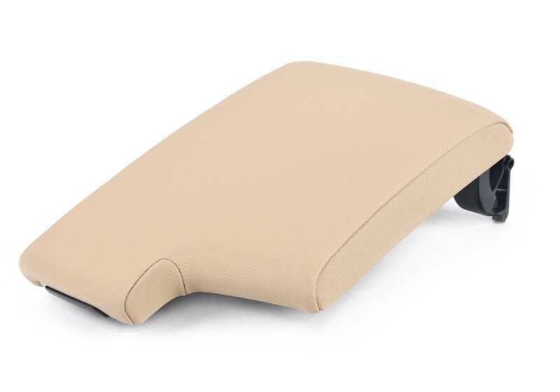 Tapa central consola beige OEM 51167137554 para BMW E90, E91, 3er Serie (316d, 316i). Original BMW.