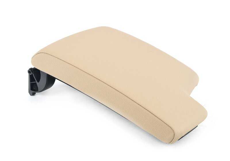 Tapa central consola beige OEM 51167137554 para BMW E90, E91, 3er Serie (316d, 316i). Original BMW.