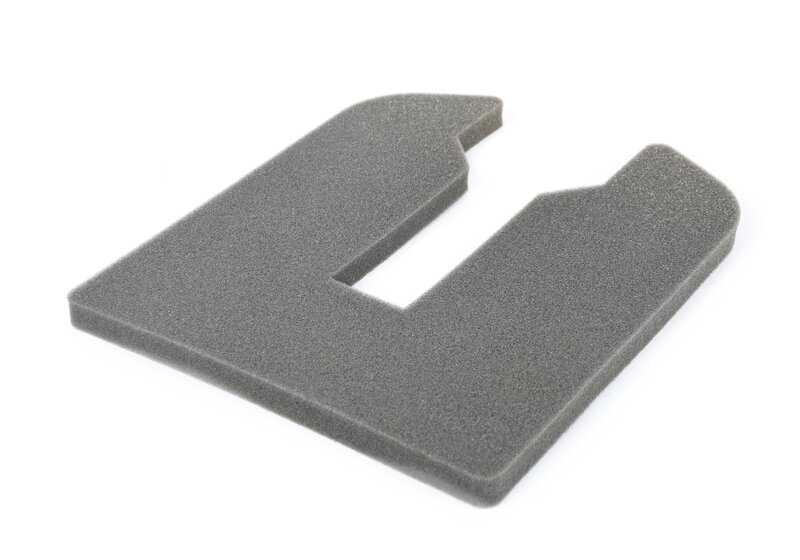 Aislante de goma para capó OEM 71111152109 para BMW E30, E28, E23, Z1. Original BMW.