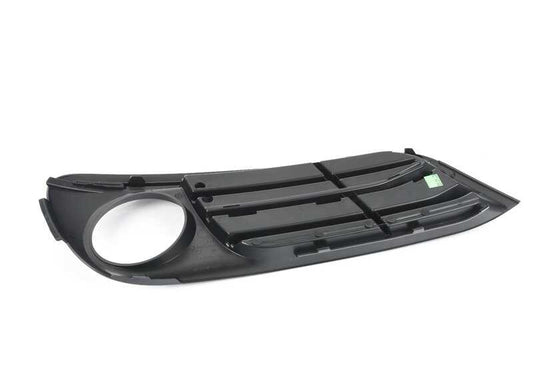Rejilla de entrada de aire cerrada izquierda OEM 51117346505 para BMW F10 (518d, 520d). Compatible con modelos fabricados entre 2013 y 2016. Recambio original BMW.