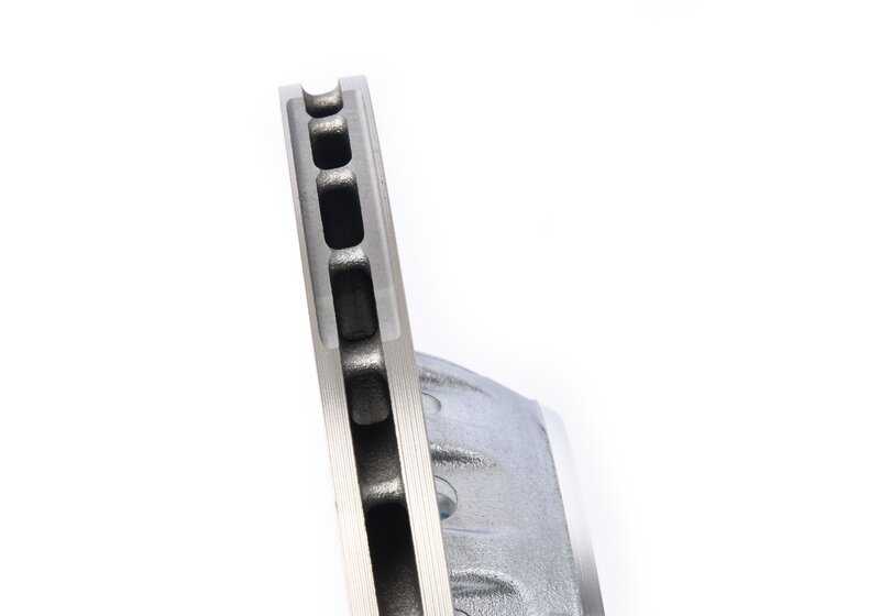 Disco de freno delantero derecho OEM 34118054828 para BMW F97, F98. Original BMW.
