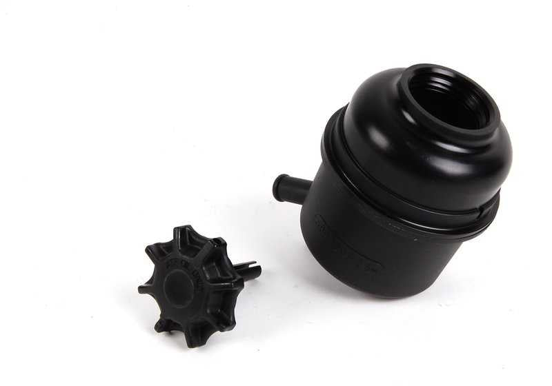 Depósito de aceite de dirección asistida OEM 32412228855 para BMW E39, E60, E61, E63, E64. Original BMW.