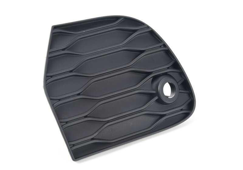 Rejilla del parachoques trasero izquierdo OEM 51127380987 para MINI F56, F55, Cabrio F57. Original MINI.