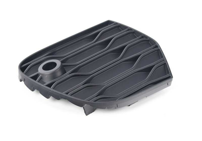 Rejilla del parachoques trasero izquierdo OEM 51127380987 para MINI F56, F55, Cabrio F57. Original MINI.