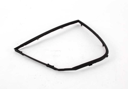 Junta cristal lateral trasero izquierdo OEM 51348194693 para BMW Serie 3 E46. Original BMW.