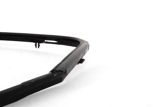 Junta cristal lateral trasero izquierdo OEM 51348194693 para BMW Serie 3 E46. Original BMW.
