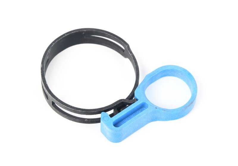 Abrazadera para tubo del sistema de refrigeración Ø40mm OEM 17122754488 para MINI R55, R56, R60, R61. Original MINI.