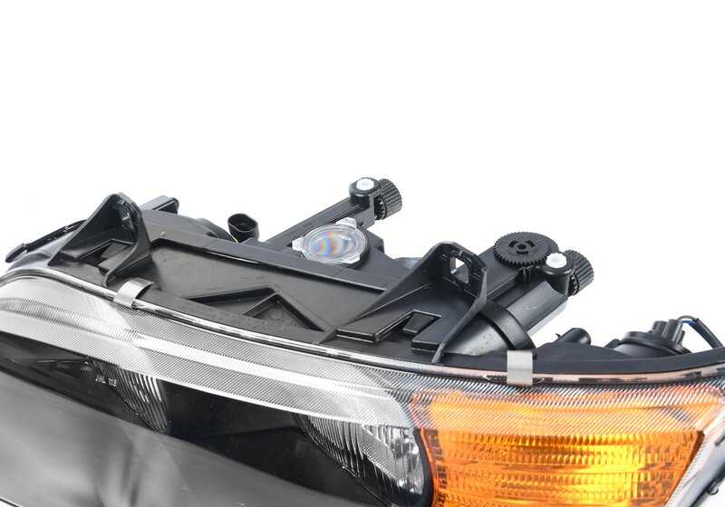Faro delantero izquierdo OEM 63128389517 para BMW E38. Original BMW
