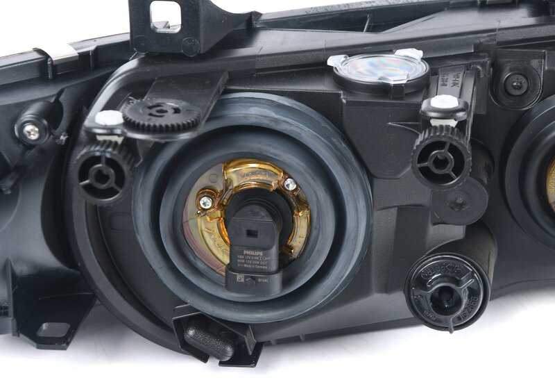 Faro delantero izquierdo OEM 63128389517 para BMW E38. Original BMW