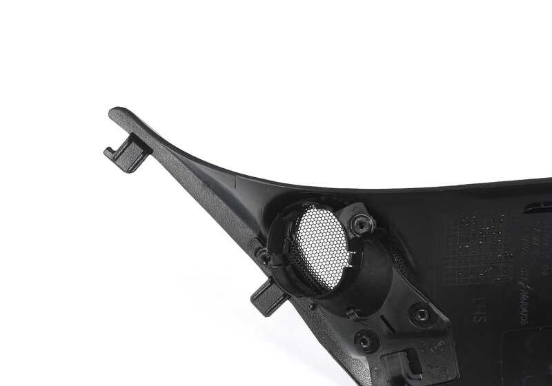 Moldura izquierda pilar A OEM 51437258323 para MINI R57 (Cooper, Cooper D) con sistema Harman Kardon. Original MINI.