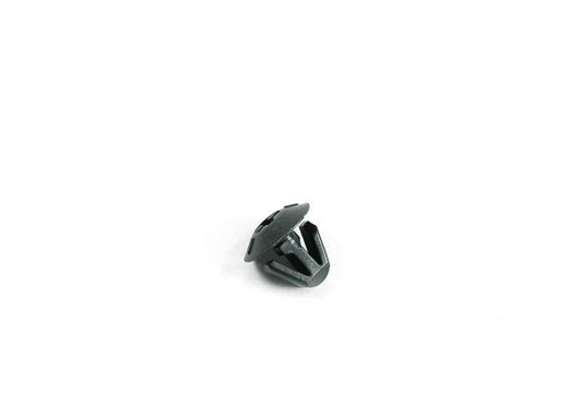 Botón de sujeción gris OEM 51491946195 para BMW E30, E34, E32, E31. Pieza original BMW, ideal para fijar molduras interiores y elementos del maletero y faros.
