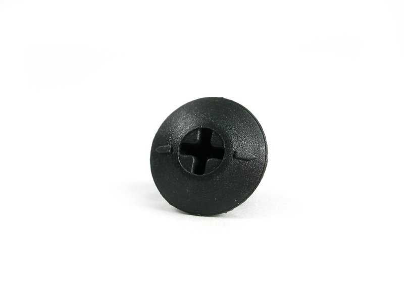 Pulsante di sottomissione Grey OEM 51491946195 per BMW E30, E34, E32, E31. BMW originale, ideale per impostare modanature interne ed elementi del tronco e dei fari.