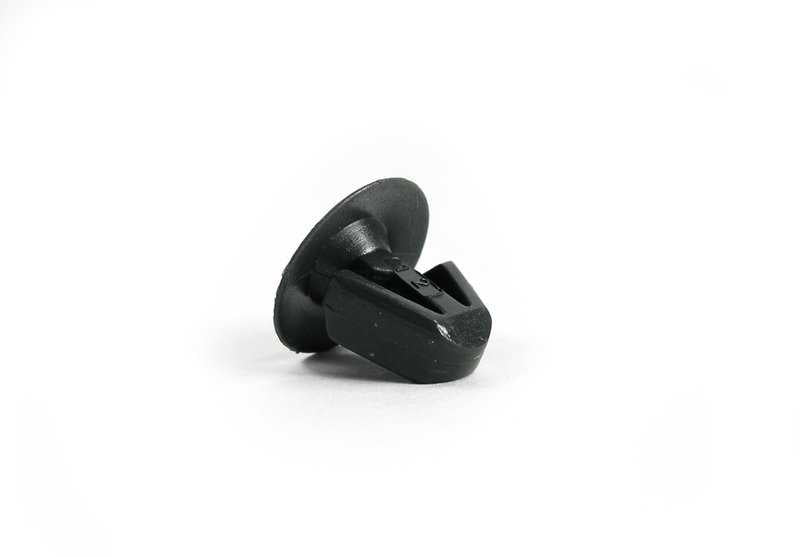 Pulsante di sottomissione Grey OEM 51491946195 per BMW E30, E34, E32, E31. BMW originale, ideale per impostare modanature interne ed elementi del tronco e dei fari.