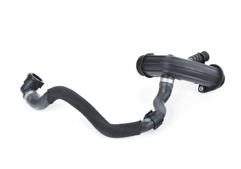 OEM 17125A37139 electric water pump hose for BMW G30, G11, G12, G14, G15, G16. Original BMW.