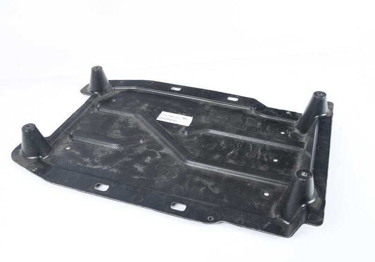 Cubierta inferior central del motor OEM 51717002379 para BMW E65, E66. Protege el motor desde abajo. Pieza original BMW.
