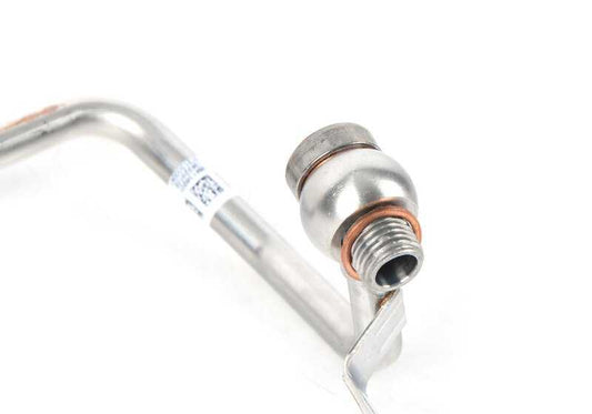 Refrigerant return pipe for Turbo 11538841582 for BMW G30, G30N, G31N, G11, G12, G16, G05, G07. Original BMW.