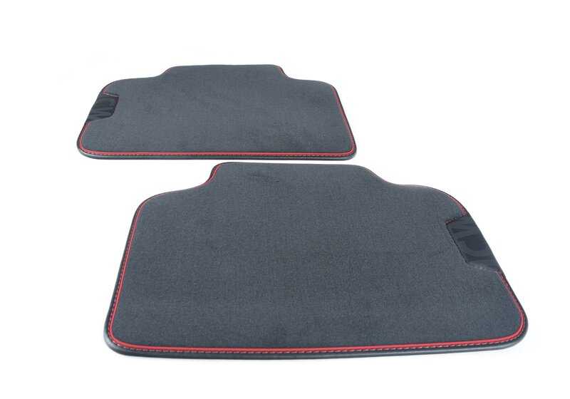 Alfombrillas JCW de tela OEM 51472469135 para MINI F60, U25, 3/20. Accesorio original MINI.