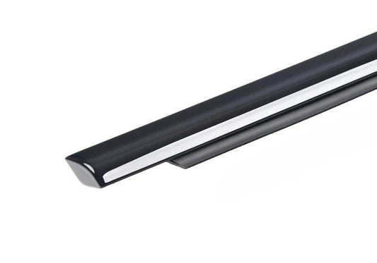 Cubierta exterior de canal guía puerta trasera izquierda OEM 51357207843 para BMW X5 E70 (modelos: 3.0d, 3.0sd, 3.0si, 4.8i, M) Original BMW.