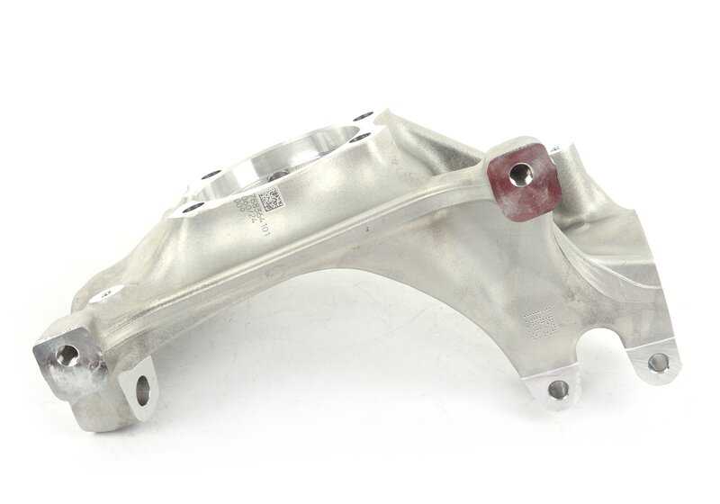 Linksradunterstützung mit Herbstkorrektur OEM 31217883641 für BMW 3 G80, G80N, G81, G81N und 4 G82N, G83N. Original BMW.