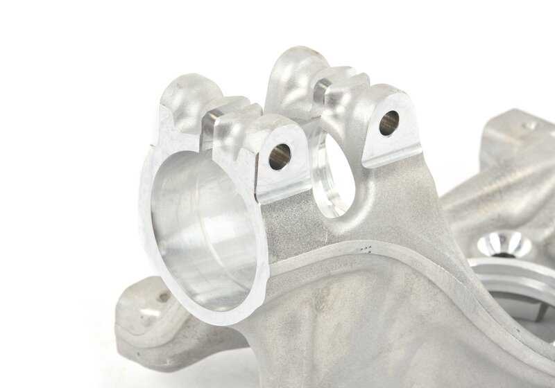 Portamangueta corrección de caída derecha OEM 31217883642 para BMW Serie 3 (G80, G80N, G81, G81N) y Serie 4 (G82N, G83N). Original BMW.