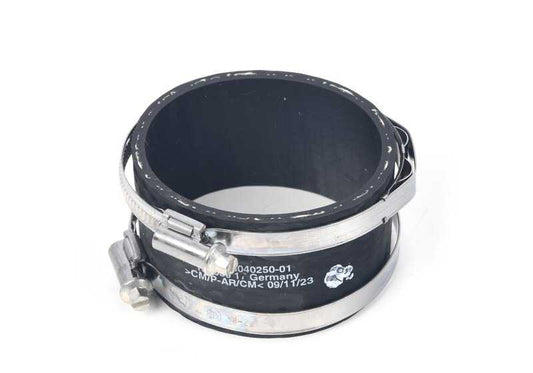 OEM charge air cooling flexible pipe 17518040250 for BMW F90 M5, G90 M5, G70, F91 M8, X5 G05... and more. Genuine BMW.