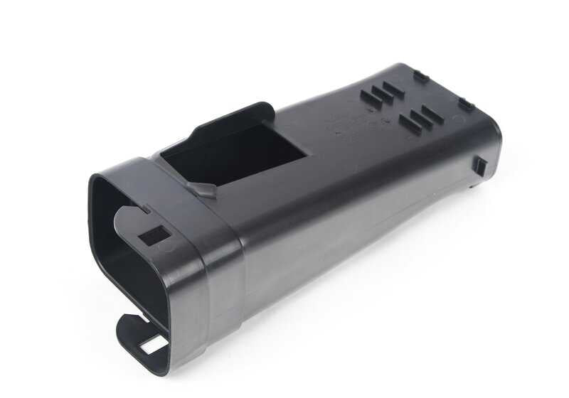 Right intake duct for BMW F87N (OEM 13718090062). Original BMW.