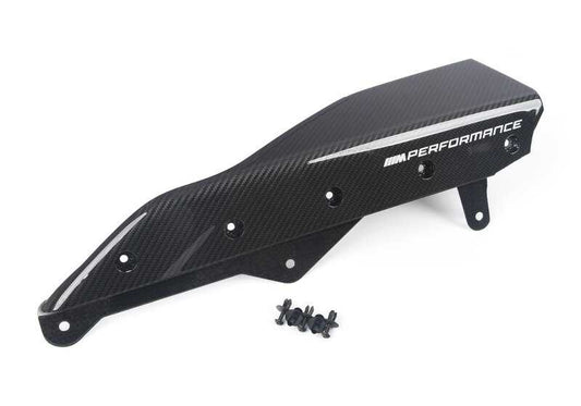 Suplemento faldón M Performance carbono izquierdo OEM 51195A270F3 para BMW Serie 2 G42. Original BMW.