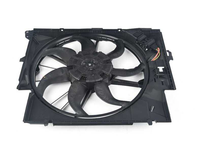 ELECTROVENTILADOR WITH MARCO OEM 17425A3F109 for BMW E82, E88, E90, E91, E92, E93, E84, E89. Original BMW.