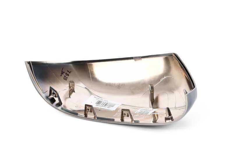 Tapa espejo retrovisor izquierdo color gris Cerium OEM 51167466195 para BMW G01, G02, G05, G06, G07. Original BMW.
