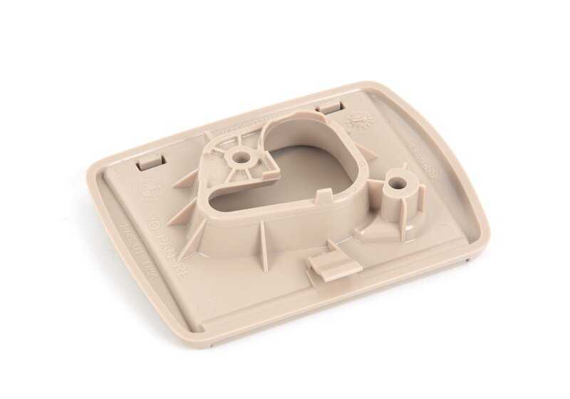 Right separator network guide 51447273786 for BMW F31 and F31N. Original BMW piece.