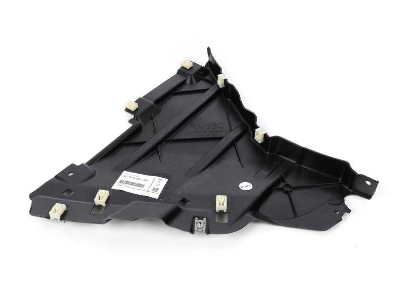 Cubierta paso de rueda inferior izquierda OEM 51758082493 para BMW G87, G80, G81, G82, G83. Pieza original BMW.