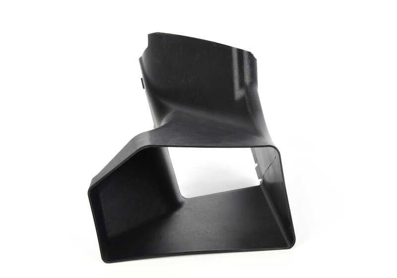 Guía de aire del radiador derecho OEM 51747320264 para BMW F16. Pieza original BMW diseñada para dirigir el flujo de aire al radiador de forma eficiente.
