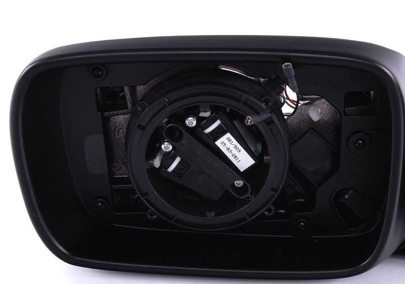 Espejo retrovisor izquierdo calefactable con memoria OEM 51167892065 para BMW E46. Original BMW.