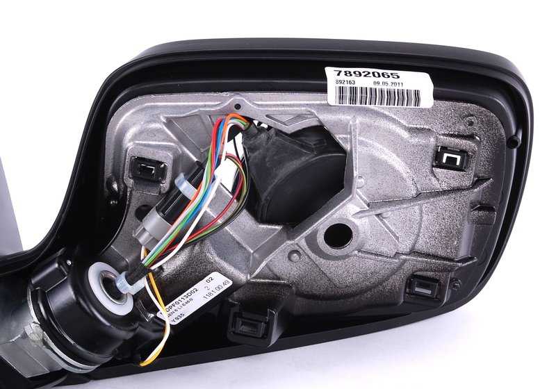 Espejo retrovisor izquierdo calefactable con memoria OEM 51167892065 para BMW E46. Original BMW.