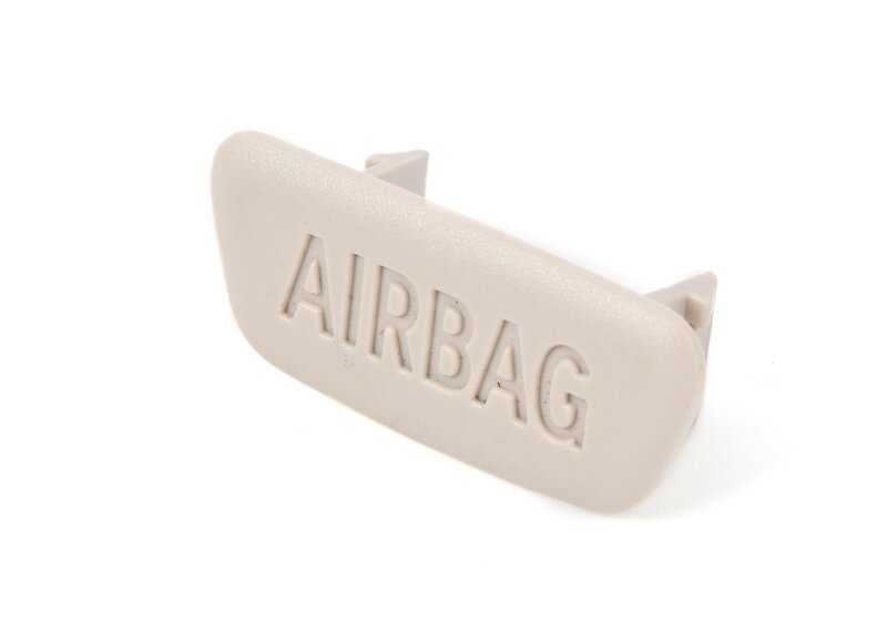Tapa embellecedora "Airbag" OEM 51439343372 para BMW G42, G20, G21, G28, G22, G26, G30, G31, G38, G32, G11, G12, G15, G16, U11, U12, U10, G01, G08, G02, G05, G18, G06, G07. Original BMW.