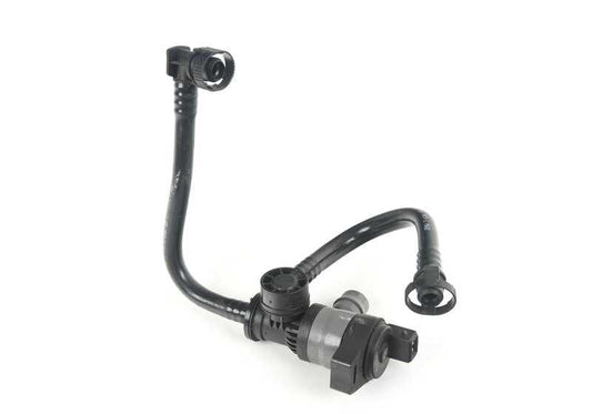 Válvula de ventilación del depósito con tubo OEM 13907636154 para BMW F20 M135i (todos los modelos compatibles: 1B71, 1B72, 1B81, 1B82, 1V11, 1V12, 1V21, 1V22, 1B01, 1V41). Original BMW.