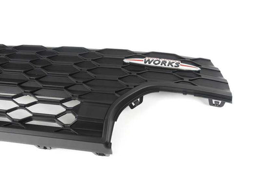 Rejilla parachoques delantero centro OEM 51119450618 para MINI F56 LCI, F55 LCI, Cabrio F57 LCI (03/2020 - 02/2024). Original MINI.