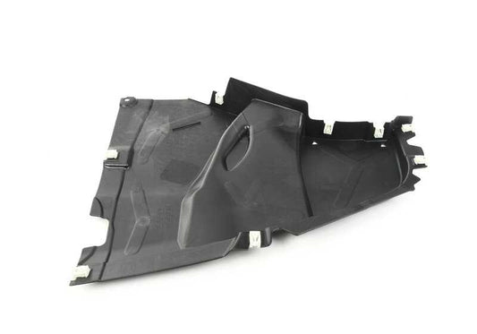 Tampa inferior do arco da roda esquerda para BMW F96 (OEM 51718083175). BMW originais.