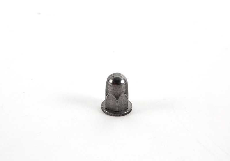 Tuerca tipo sombrerete M6 OEM 11617549043 para BMW E21, E30, G20, G21, G22, G23, G26, E12, E28, E34, E60, E61, G60, G61, G68, E24, E63, E64, E32, E38, E65, E66, G70, E31, G45, G18, G06, Z1. Original BMW.
