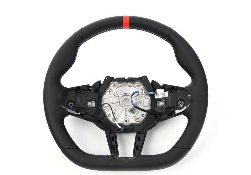 Volante deportivo M OEM 32305A8A906 para BMW G80, G81, G22, G23, G26, G82, G83. Compatible con versiones M3 y M440i/d xDrive. Original BMW.