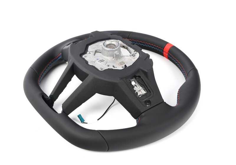 Volante deportivo M OEM 32305A8A906 para BMW G80, G81, G22, G23, G26, G82, G83. Compatible con versiones M3 y M440i/d xDrive. Original BMW.